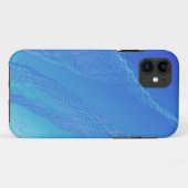 Blue Background Case-Mate iPhone Hülle (Rückseite (Horizontal))