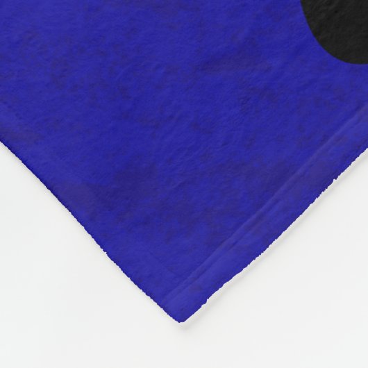 Blue Background Fleecedecke (Ecke)