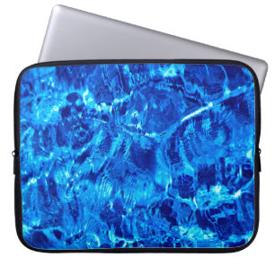 Blue Background Laptopschutzhülle