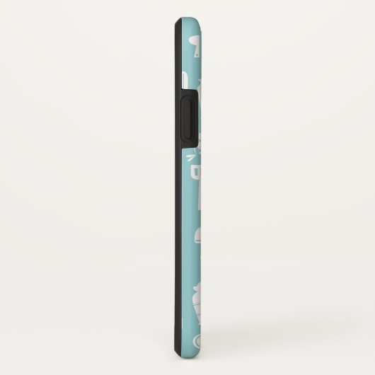 Blue Baker Phone Gehäuse Case-Mate iPhone Hülle (Hinten/Rechts)