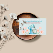 Blue Bakery Café Cake Maker Food Visitenkarte