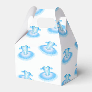 Blue Ballet Birthday Tutu Wasserfarbe Geschenkschachtel