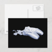 Blue Ballet Shoes Postkarte (Vorne/Hinten)