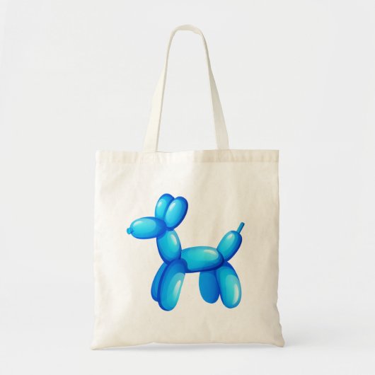 Blue Balloon Animal Dog Tote Bag Tragetasche (Vorne)