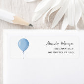 Blue Balloon Boy Geburtstagsadresse (Insitu)