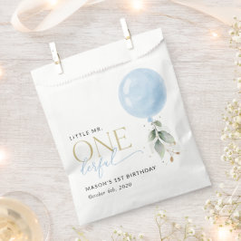 Blue Balloon, Eukalyptus, Grüne, Erster Geburtstag Geschenktütchen