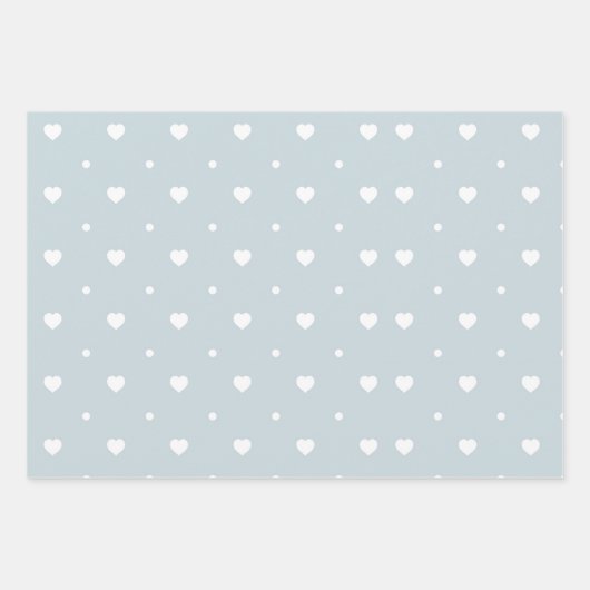 Blue Balloon Hedgehogs Celebration Geschenkpapier Set (Vorderseite 3)