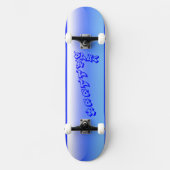 Blue Balloon Skateboard (Vorderseite)