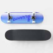 Blue Balloon Skateboard (Horizontal)