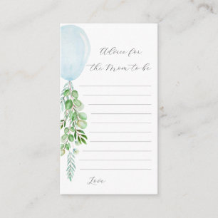 Blue-Balloon-Tipp für Mama zu Karte