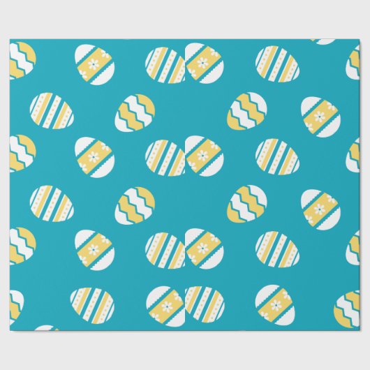 Blue Balloon Wrapping Paper Geschenkpapier (Saum)