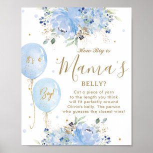 Blue Balloons Blumenjungen wie Big Mama's Bly Game Poster