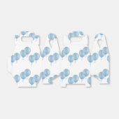 Blue balloons cadeaudoos geschenkschachtel (Ungefaltet)