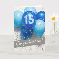 Blue Balloons für Mitarbeiter 15 Jahre