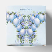 Blue Balloons Fvor Box Geschenkschachtel (Oben)