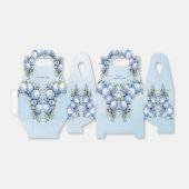 Blue Balloons Fvor Box Geschenkschachtel (Ungefaltet)