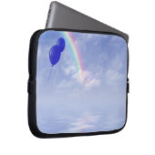 Blue Balloons Laptopschutzhülle (Vorne Rechts)