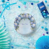 Blue Balloons Paper Bowl Pappteller (Party)