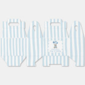 Blue Balloons Teddy Bear Birthday Geschenkschachtel (Ungeklappt)