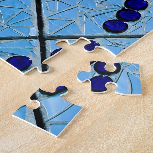 Blue Baltimore Mirror Mosaic Puzzle (Seite)