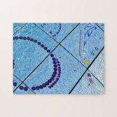 Blue Baltimore Mirror Mosaic Puzzle (Horizontal)