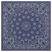 Blue Bandana Fabric Stoff (Muster)