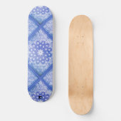 Blue Bandana Muster Dd Brand Skateboard (Vorderseite)