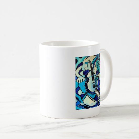 Blue Bang Kaffeetasse (VorderseiteRechts)