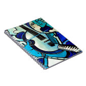 Blue Bang Notizblock (Rechte Seite)