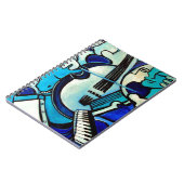 Blue Bang Notizblock (Linke Seite)