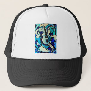Blue Bang Truckerkappe