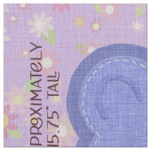 Blue Bar Fat Quarter Cut and Seeing Kit Niedlich Stoff (Nahaufnahme)