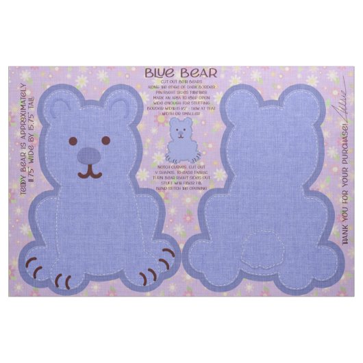 Blue Bar Fat Quarter Cut and Seeing Kit Niedlich Stoff (Fat Quarter (45,7 x 55,9 cm))