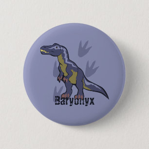 Blue Baryonyx Button