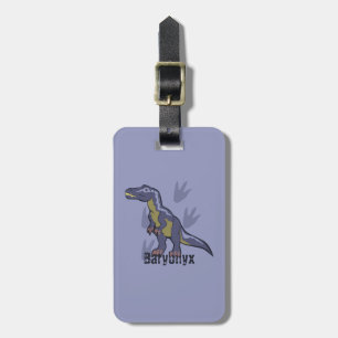 Blue Baryonyx Gepäckanhänger