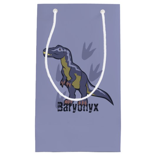 Blue Baryonyx Kleine Geschenktüte (Vorderseite)