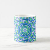 Blue Base Mandala Tasse (Mittel)