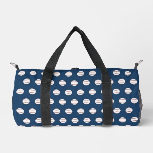 Blue Baseball Duffel Bag Duffle Bag (Vorderseite)