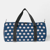 Blue Baseball Duffel Bag Duffle Bag (Rückseite)