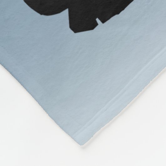 Blue Baseball Play Ball Sport Fleece Blankon (Ecke)