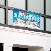 Blue Baseball Team Banner - Personalisiert (Äußeres Gebäude)