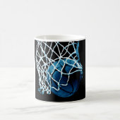 Blue Basketball Kaffeetasse (Mittel)
