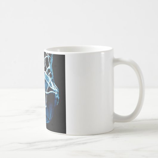Blue Basketball Kaffeetasse (Rechts)