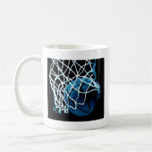 Blue Basketball Kaffeetasse (Links)