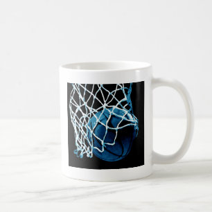 Blue Basketball Kaffeetasse