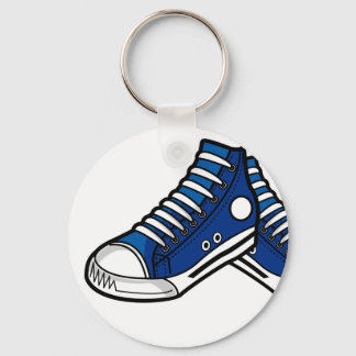 Blue Basketball Sneaker Schlüsselanhänger