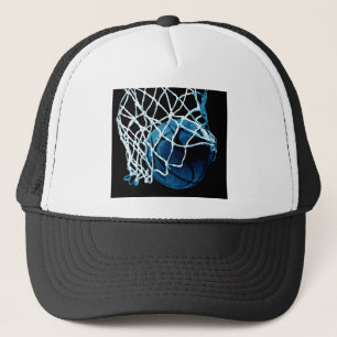 Blue Basketball Truckerkappe