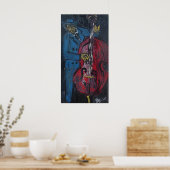 BLUE BASS POSTER (Küche)