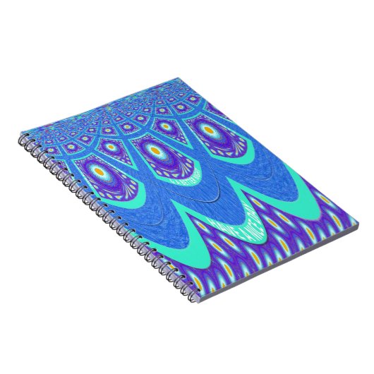 Blue Batik Notizblock (Rechte Seite)