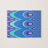 Blue Batik Puzzle (Horizontal)